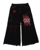 ROMWE Anime Gingham Graphic