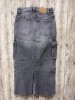 Rework Cargo Maxi Skirt