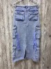 Rework Cargo Long Skirt