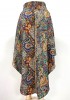 Bohemian Long Skirt High Waisted A-Line Skirt 90s Streetwear