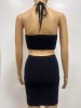 RUMOR SEXY CROP TOP AND BODY CON DRESS