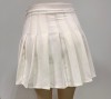 2 PIECES PLEATED MINI SKIRT