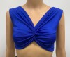 BLUE GRACIAS TWIST CROP TOP