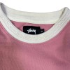 Stussy Diamond Collar Heavy Pique Pink - Unisex