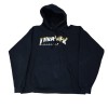 Thrasher Intro Burner HD Hoodie - Black