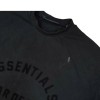Essentials × Fear of God  Jet Black Fear of God Essentials Heavy Jersey