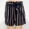 Womens Elegant Stiped Print Short