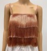 TASSEL LAYERED CROP TOP