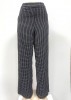 BLACK CHEKERED PANTS