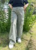 Women Cargo  Wide Leg Jean