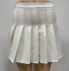 2 PIECES PLEATED MINI SKIRT