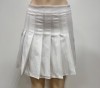 2 PIECES PLEATED MINI SKIRT