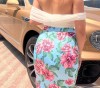 Floral Long Skirt