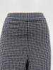 BLACK CHEKERED PANTS