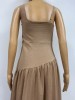 Light Brown Maxi Dress