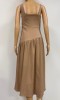 Light Brown Maxi Dress
