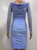 WOMEN'S MESH SEXY DRESS