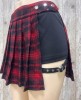 KOREAN MINI SKIRT WITH DECORATIVE BELT