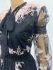 Fushi Feather Long Dress