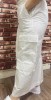 White Cargo Midi Skirt