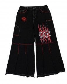 ROMWE Anime Gingham Graphic