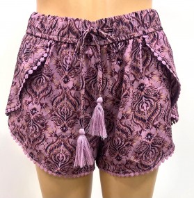 Ladies Dotti Tassel Mini Short