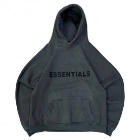 Fear of God Essentials Men's M Gray Hoodie Pullover