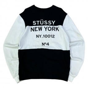 Stussy New York NY 10012 Crewneck Sweatshirt