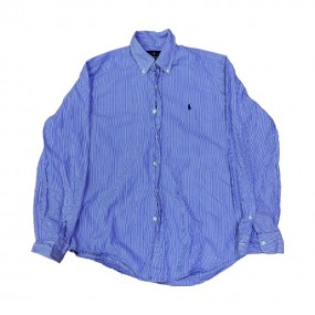 Ralph Lauren -  Stretch Fit Long Sleeve Button Down Striped