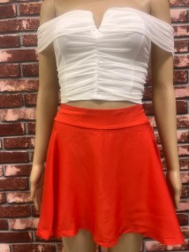 FASHION SKIRT AND TOPS SET