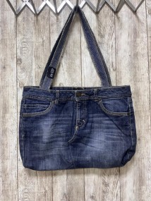Denim Rework Handy Bag