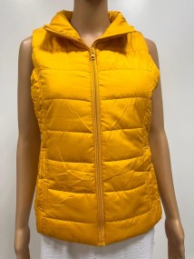 BRILLIANT BASIC PUFFY SLEEVELESS JACKET