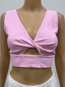 Lily Love Pink Crop Top
