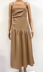 Light Brown Maxi Dress