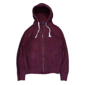 Polo Hoodie Red
