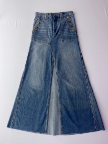 Ramona Denim Long Skirt