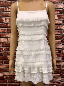 CONTRAST SEXY TASSEL DRESS FRINGE TRIM