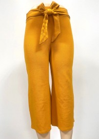 Yello Pedal Tied Pants