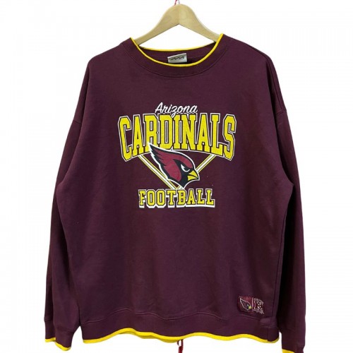 Maroon Arizona Cardinals NFL crewneck