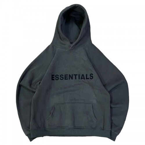 Fear of God Essentials Men's M Gray Hoodie Pullover