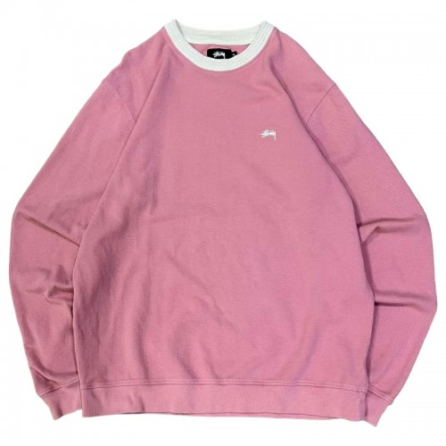 Stussy Diamond Collar Heavy Pique Pink - Unisex