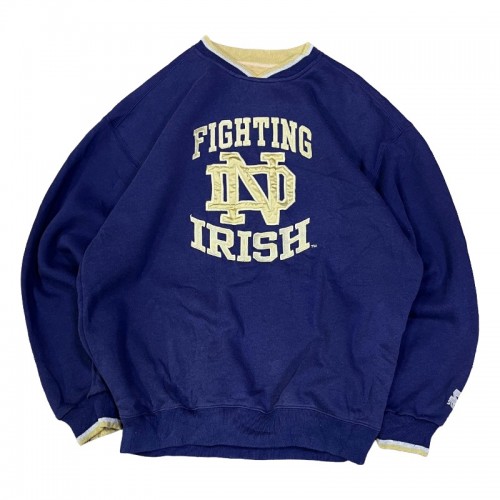 Vintage 90s Notre Dame Fighting Irish Embroidered