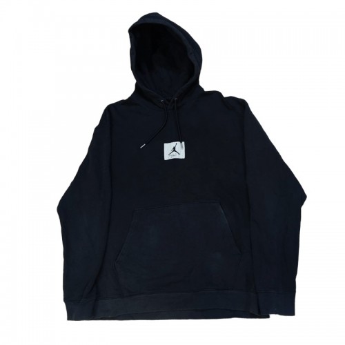 Jordan Flight Fleece Men's Pullover Hoodie - Black