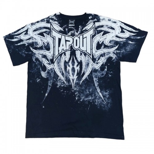 2000s TAPOUT Wings CH Design Logo T-Shirt