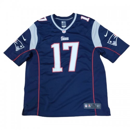 Nike New England Patriots Aaron Dobson Navy Blue #17