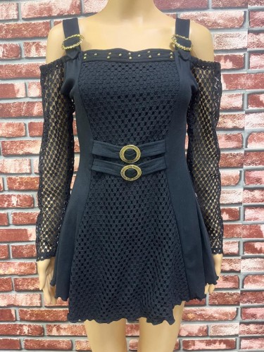 WOMEN'S FASHION SEXY OFF SHOULDER MINI DRESS