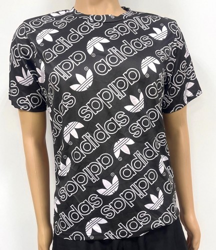 Men Black Adidas T Shirt
