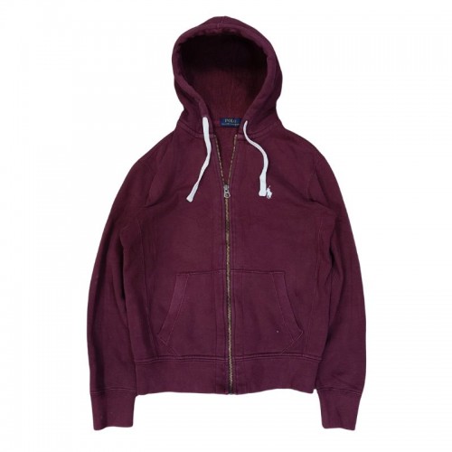 Polo Hoodie Red